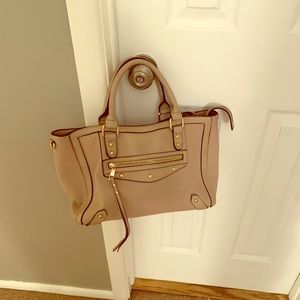 Beige handbag